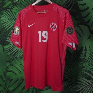 CANADA DAVIES NIKE JERSEY 2021 CONCACAF KIT SHIRT #19